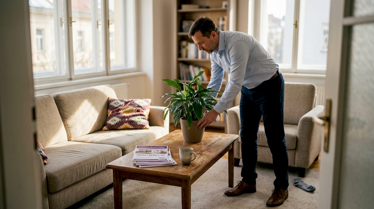 Realitní makléř se postará o to, aby byl byt před prodejem perfektně připravený.